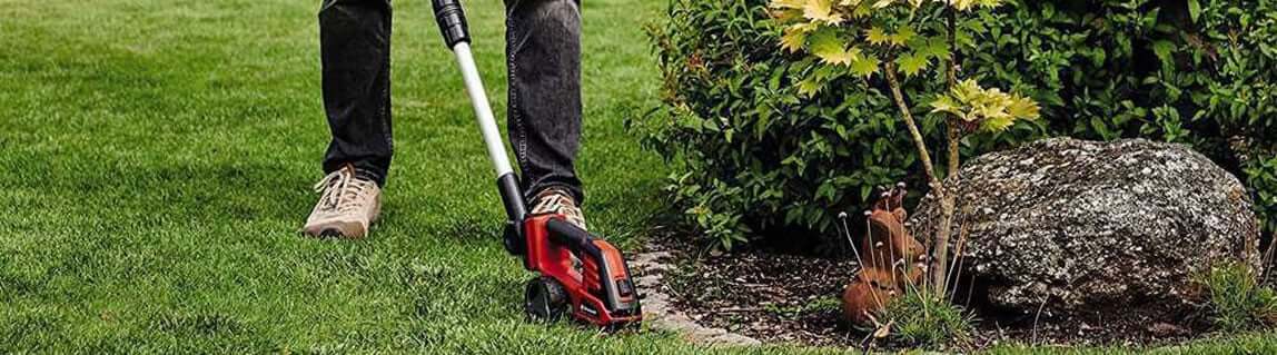 Battery-powered Grass Shears with Pole