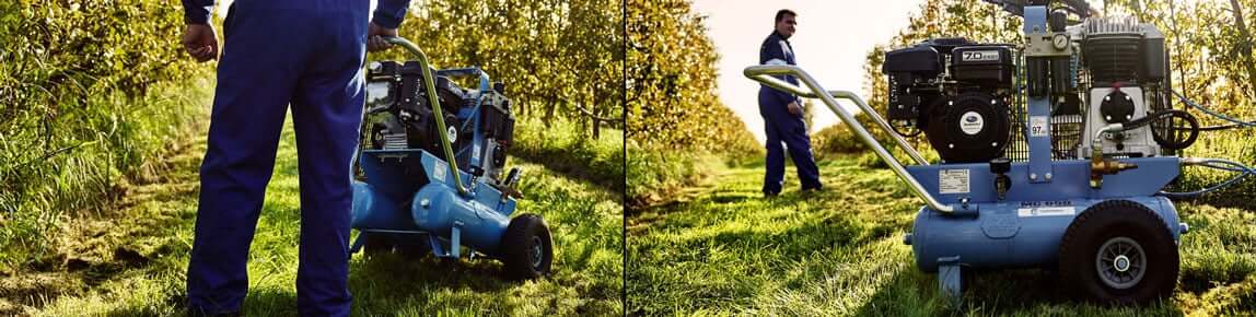 Air Compressors for Olive Harvesting