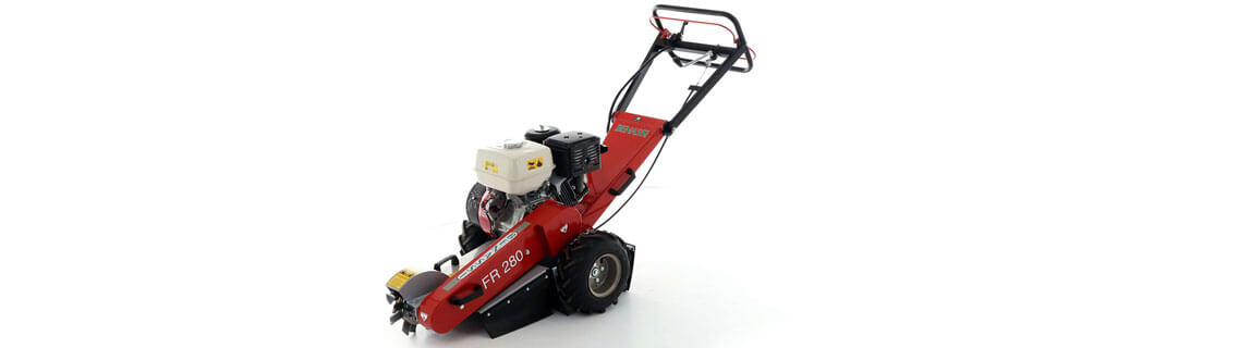 Heavy-duty stump grinders;