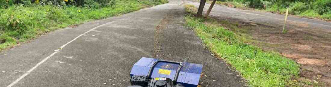 Spazzolatrici con raccoglitore per motocoltivatori