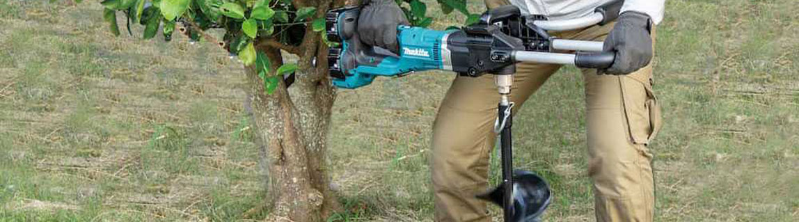 Battery-powered Post Hole Borers