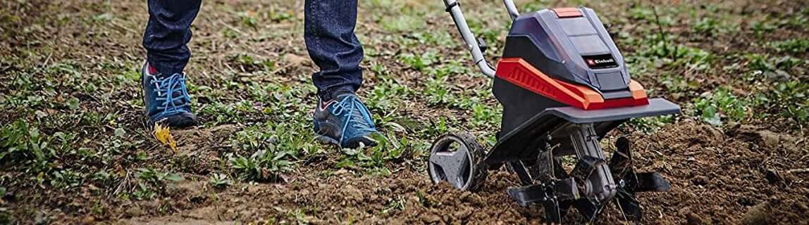 Battery-powered Electric Garden Tiller