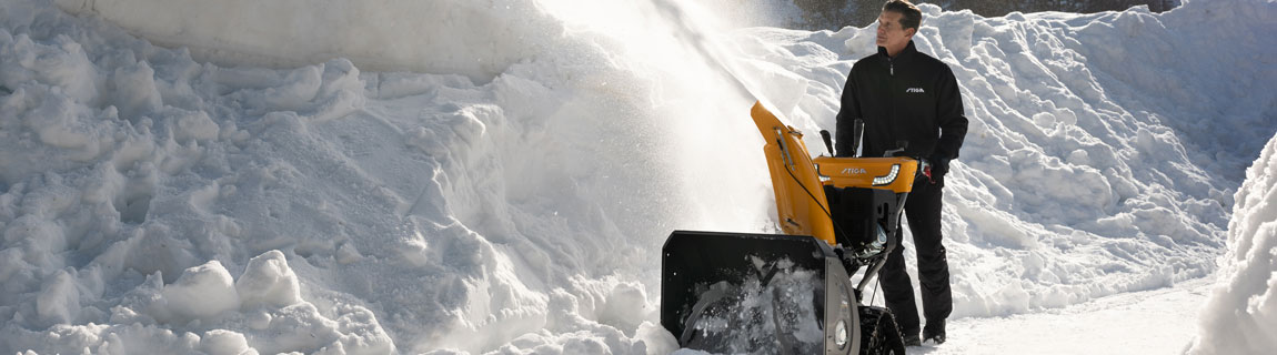 Fraise à neige thermique 6,5cv démarrage électrique largeur 66cm