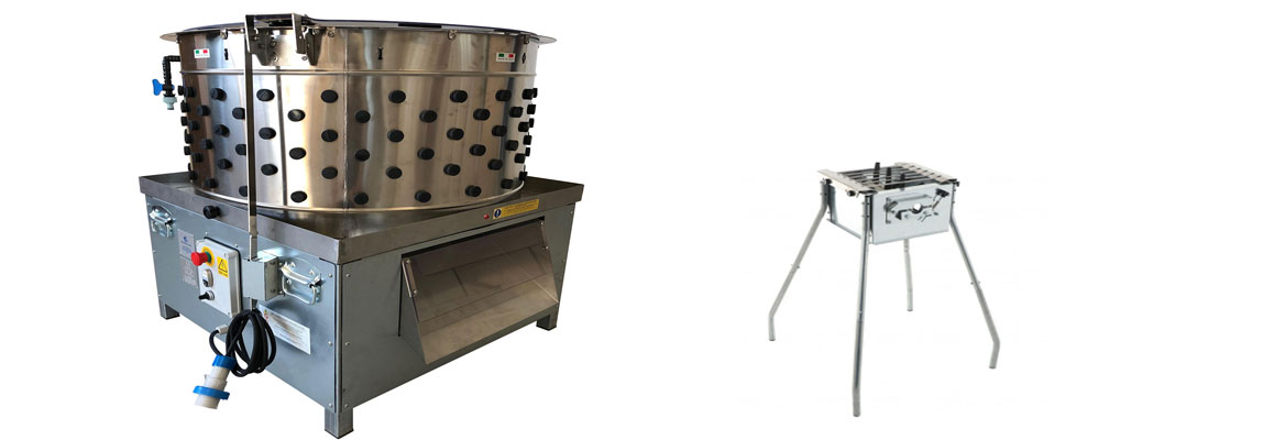 Poultry plucker machines