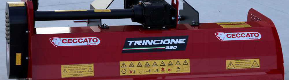 Trincia per Trattore Posteriore Leggera