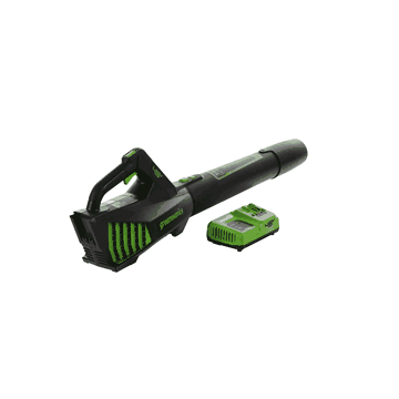 Greenworks GD40ABK2X Soffiatore Foglie Assiale A Batteria Con Motore Brushless, 210km/h, 15,6m³ - 13