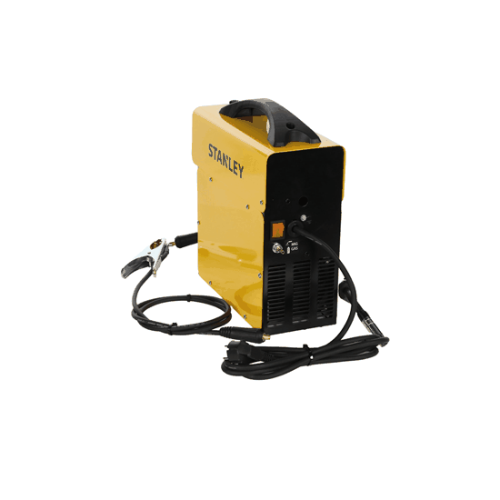 Saldatrice Inverter MIG 100 Stanley Senza Gas – 230V, Filo Animato 0.8-0.9 Mm, Ciclo 60% A 100A, Peso 5 Kg