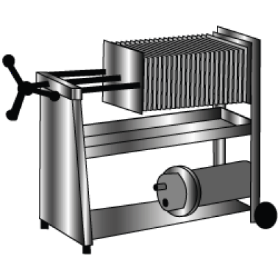 Filtri Vino a Cartoni 40x40 in Acciaio Inox Professionali