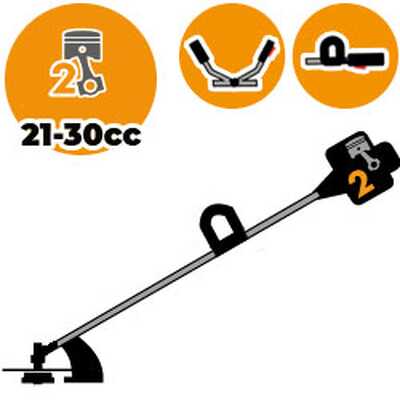 Decespugliatori a scoppio piccoli 21 - 30cc