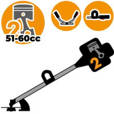 Decespugliatori a scoppio professionali 51 - 60cc