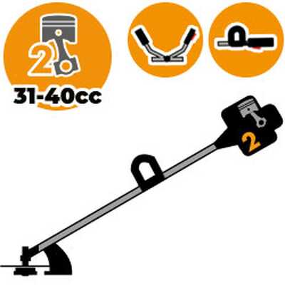 Decespugliatori a scoppio medi 31 - 40cc