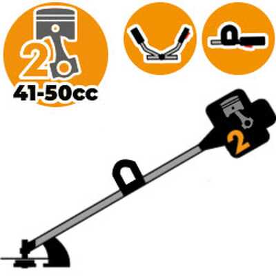 Decespugliatori a scoppio grandi 41 - 50cc