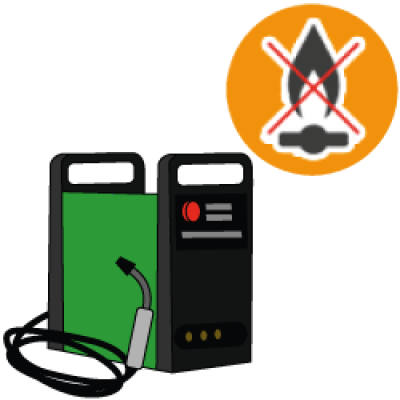 Saldatrici a filo senza gas (MOG)