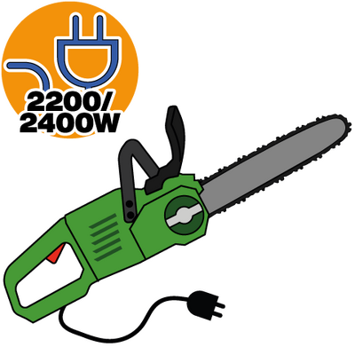 Motoseghe elettriche 2200 / 2400 Watt (medie)