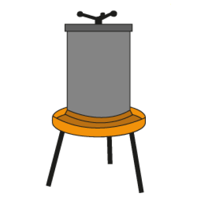 Pressa Per Frutta XINZI 6L Manuale - Per Vino, Succo Di Mele E Bacche Con Rete Di Filtrazione - Foto 11