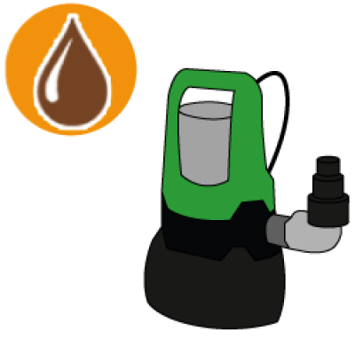 Pompa Sommersa A Immersione Per Acque Nere, Scure E Sporca - Foto 2