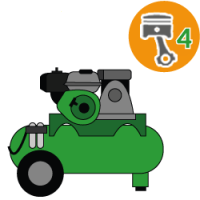 Motocompressori motore Benzina