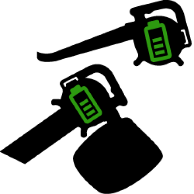 Aspiratori-Soffiatori a batteria con doppia configurazione