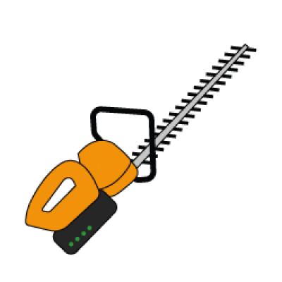 Tagliasiepi a batteria standard
