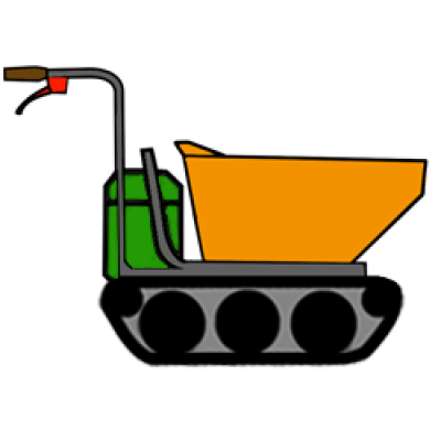 Motocarriole a batteria cingolate