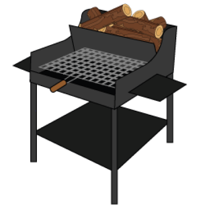 Set Di Utensili Per Barbecue Con Manico In Legno - 3 Pezzi: Pinza, Forchetta E Spatola - Acciaio Inox E Manici Ergonomiche, Leggeri E Resistenti
