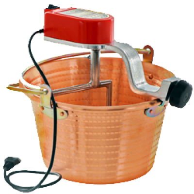 Paiolo Per Polenta Elettrico Triplex 30cm | In Rame Per Induzione - Made In Italy - Foto 13