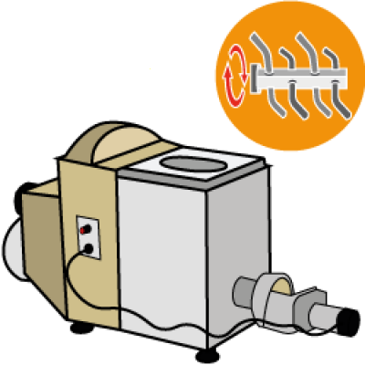 Torchi elettrici con mescolatore per la pasta