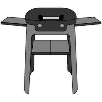 Barbecue elettrici con supporto