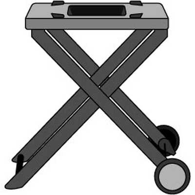 Carrelli e tavole per barbecue