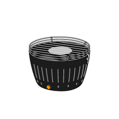 Barbecue da tavolo a carbonella​