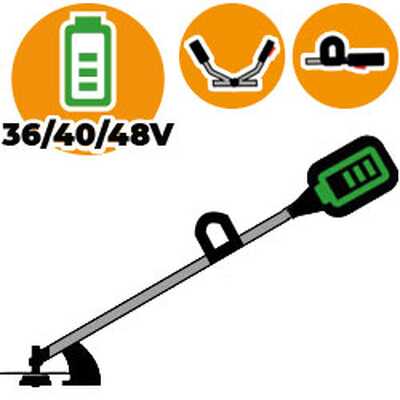 Decespugliatori a batteria medi 36/40/48 Volts