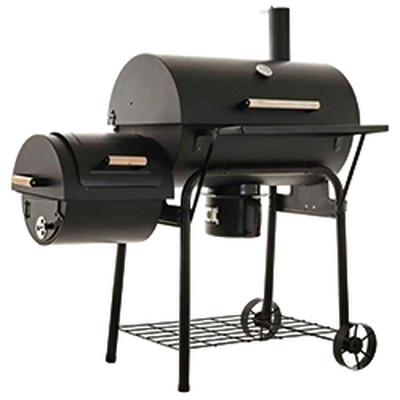 Barbecue a carbone con affumicatore