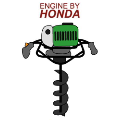 Mototrivelle con motore Honda 4 tempi