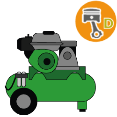 Motocompressori motore Diesel