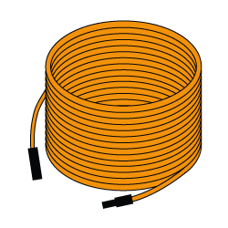 Accessorio tubo aggiuntivo per idropulitrice lunghezza 10 mt - Oltre