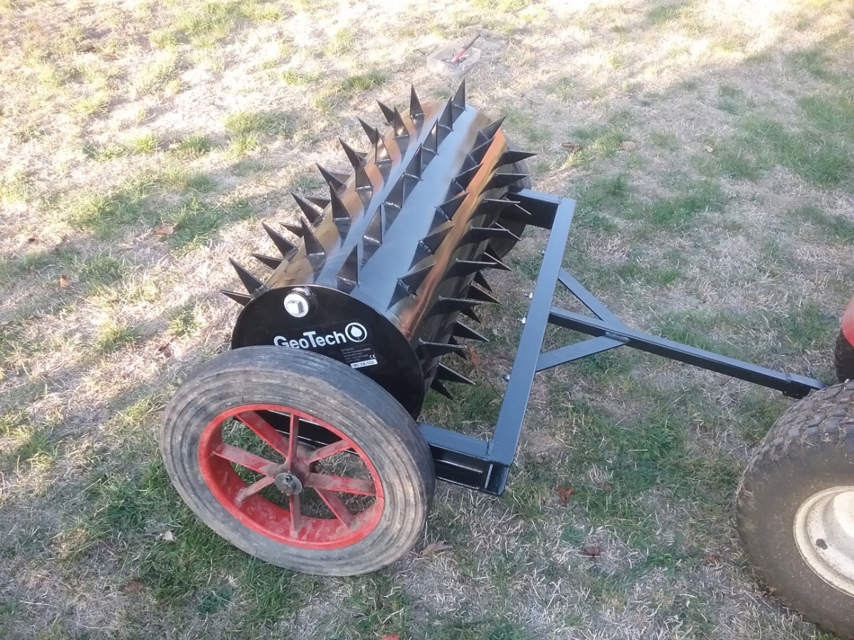 Strigliatore Trainato Wiltec Per Prato 148 Cm Larghezza - Arieggiatore Per Trattorini E Quad - Foto 10