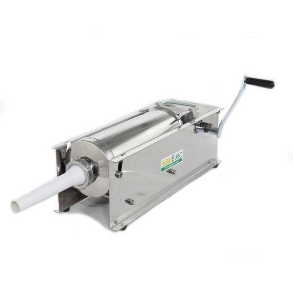 Insaccatrice manuale da tavolo INOX AgriEuro - Doppia velocità - Capacità 5 Kg