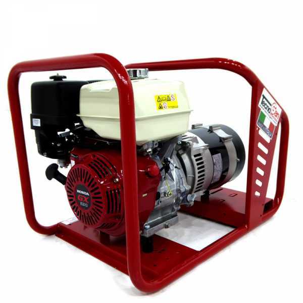 Generatore di corrente 5,2kW monofase TecnoGen H8000 - Honda GX 390 - Alternatore Italiano TecnoGen