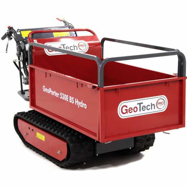 Motocarriola GeoTech GeoPorter 530E BS Hydro - 10 HP - Ribaltamento id GeoTech-Pro