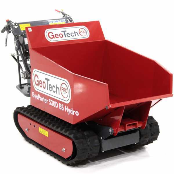 Minitransporter GeoTech GeoPorter 530D BS Hydro - 12 HP - Cassone dump GeoTech-Pro