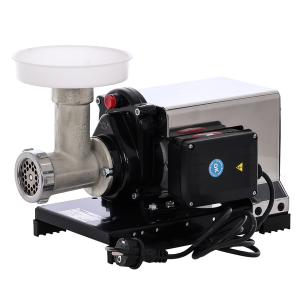 Reber 9502NSP INOX - N.5 - Tritacarne elettrico - 450W