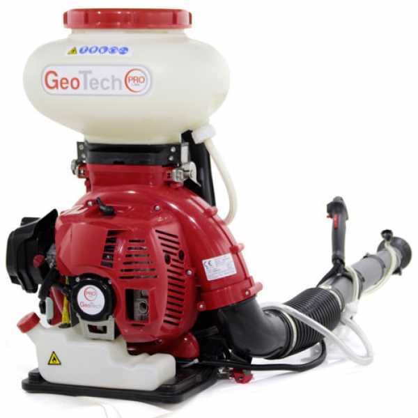 Atomizzatore a scoppio da irrorazione zainato a spalla modello GeoTech Pro MDP 800 GeoTech-Pro