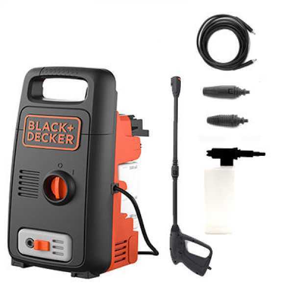 Idropulitrice Black & Decker BXPW1300E- Leggera e portatile - 100 bar max