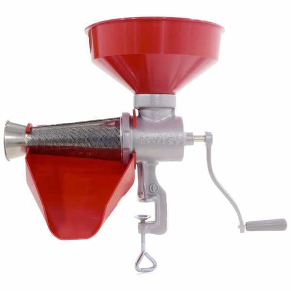 Passapomodoro Manuale N.5 - Reber 8501 N - Imbuto e Sgocciolatoio in Plastica