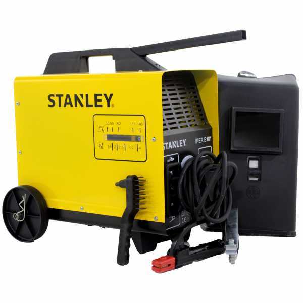 Saldatrice transformers MMA Stanley IPER E181 - 160A - 230V - corrente alternata AC - kit