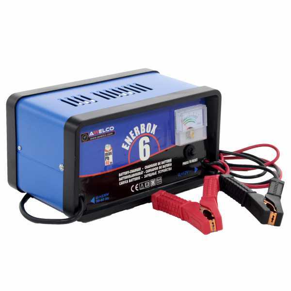 Caricabatterie auto Awelco ENERBOX 6 - alimentazione monofase - batterie 12V da 20 a 40Ah