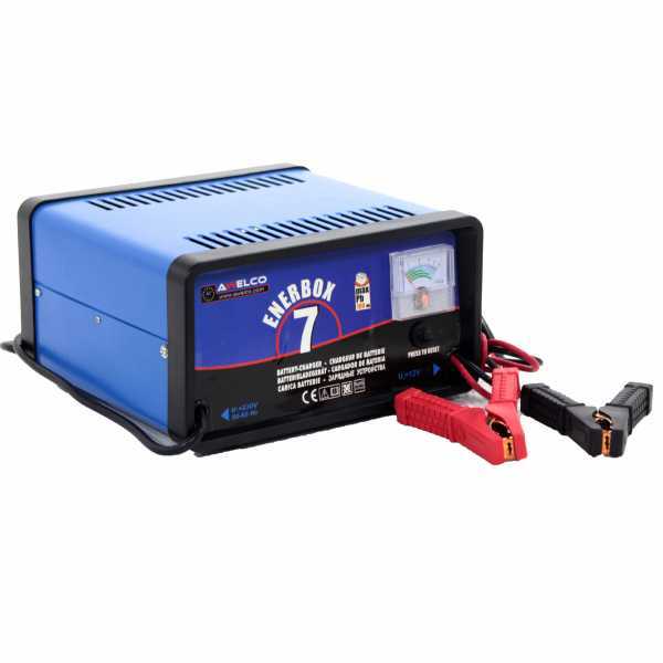 Caricabatterie auto Awelco ENERBOX 7 - alimentazione monofase - batterie 12V da 25-80Ah