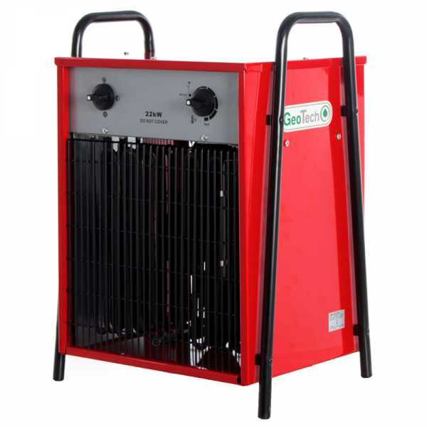 Generatore di aria calda elettrico GeoTech EH 2200 T con ventilatore - GeoTech