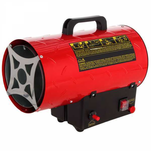 Generatore di aria calda a gas GeoTech GH 1700 I - avviamento piezoelettrico manuale gte