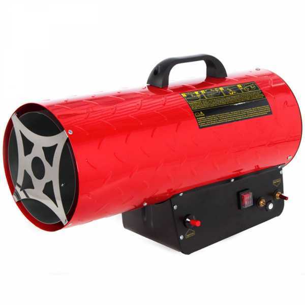 Generatore di aria calda a gas GeoTech GH 5300 I - avviamento piezoelettrico manuale gte